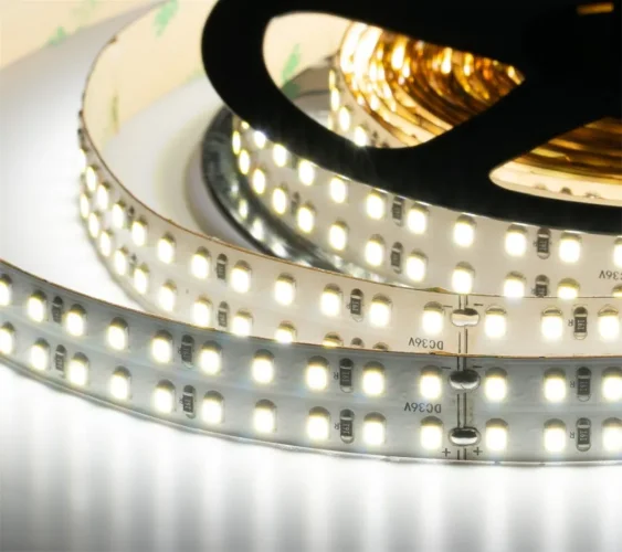 Лента светодиодная ELF 1400SMD диодов (2835), 36В, 5м, ГИПЕР, белый нейтральный 4000-4500К - фото
