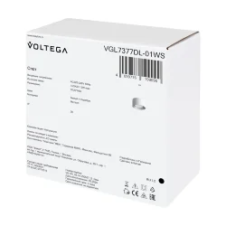 Потолочный светильник VGL7377DL-01WS - GX53x1 (Белый и Серебро) VGL7377DL-01WS
