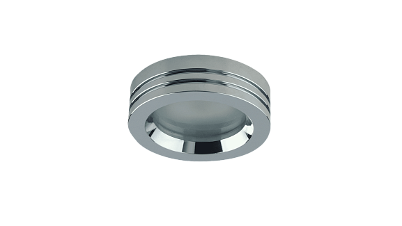 NC720-1-CH Встраиваемая рамка хром MR16  (WP-R-CH), NC720-1CH - фото