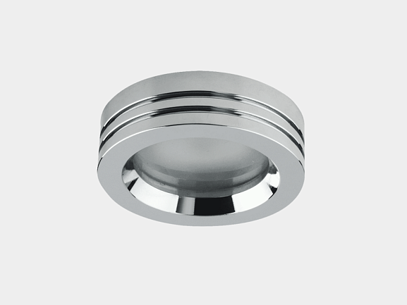 'NC720-1-CH Встраиваемая рамка хром MR16  (WP-R-CH), NC720-1CH - фото