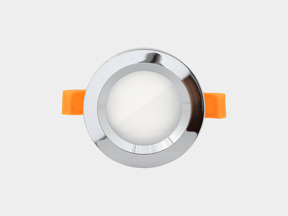 'NC720-1-CH Встраиваемая рамка хром MR16  (WP-R-CH), NC720-1CH. Фото 2