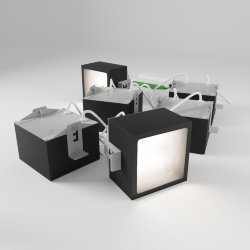 Светильник WOLTA PRO ГАЛАКТИКА ДВО10-54-042-5К-Ч с БАП ЕМ1 Микропризма