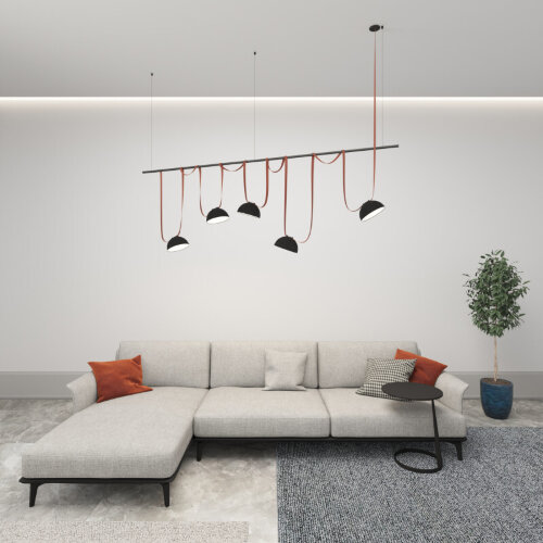 Комплект ременной трековой системы Belty на штанге Rod. Фото 2