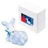 ULD-M2926-040-STA WHITE IP20 LYING FAWN-1 Фигура светодиодная Лежащий оленёнок-1, 32x27см, 40 светодиодов, Белый свет. Провод прозрачный. TM Uniel - фото 7