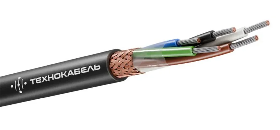 Кабель МКЭШ 5х0.5 500В (м) Технокабель 00-00156111 - фото