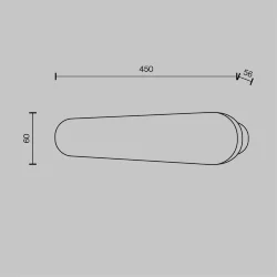Настенный светильник (бра) Glamping 3000K 13Вт (Черный)