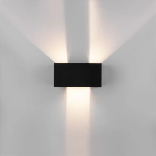 Уличный настенный светодиодный светильник с регулируемыми лучами WINNER DOUBLE LED IP54 35137/W черный - фото 7