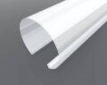 Рассеиватель поликарбонатный для профиля трубчатый LC-LRM-M60-3 матовый - фото