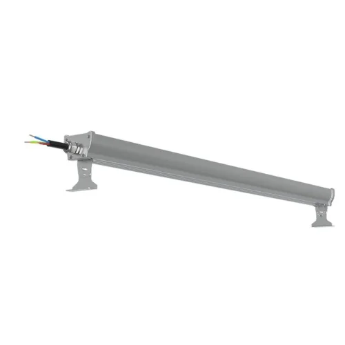 Светильник светодиодный ДСП WP 24 C 120W W 840 L1200 SI CL 1280х100х85мм 120Вт 4000К IP66 пылевлагозащ. Русский Свет 27072423919 - фото 2