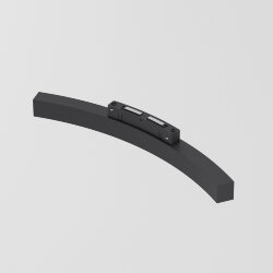 Slim Magnetic Трековый светильник для радиусного шинопровода 12W 4200K Intenso чёрный Ø 800мм 85184/01