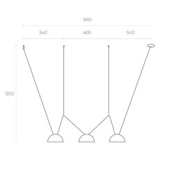Комплект ременной трековой системы Belty, Denkirs DK55SET01-03-DG