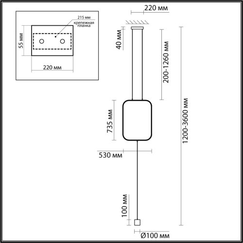 Напольный светильник «ODEON LIGHT» 7022/27FLA, серия: TEO. Фото 2.