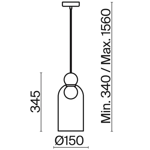 Подвесной светильник Freya FR5220PL-01G (Золото) - фото 6