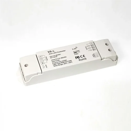 Контроллер V3-L IC41 RGB/CCT/DIM (12-36V, 3ch x 6A, 216/432/648W) - фото I