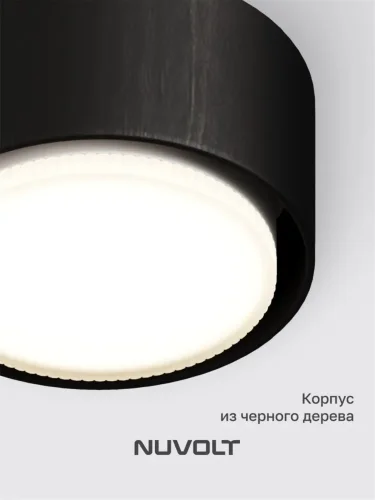 Потолочный светильник NUVOLT LDL-008BW (Черное дерево) - фото 9