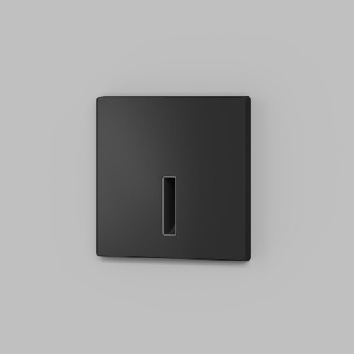 DK1030-BK Светильник встраиваемый в стену, IP 20, LED 3000K, 3 Вт, черный, алюминий. Фото 2