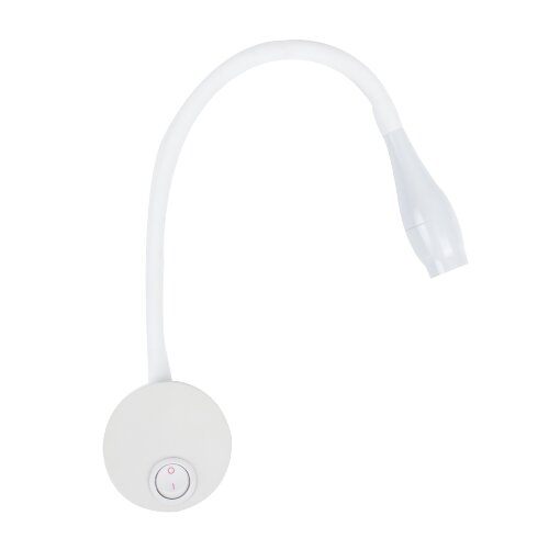 ULT-F22-3W-4000K IP20 WHITE Светильник светодиодный настенный гибкий для интерьерного освещения, 85-265В, Белый свет 4000К, Белый, TM Uniel - фото 2