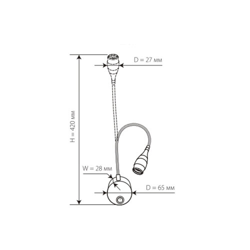 ULT-F22-3W-4000K IP20 WHITE Светильник светодиодный настенный гибкий для интерьерного освещения, 85-265В, Белый свет 4000К, Белый, TM Uniel - фото 7