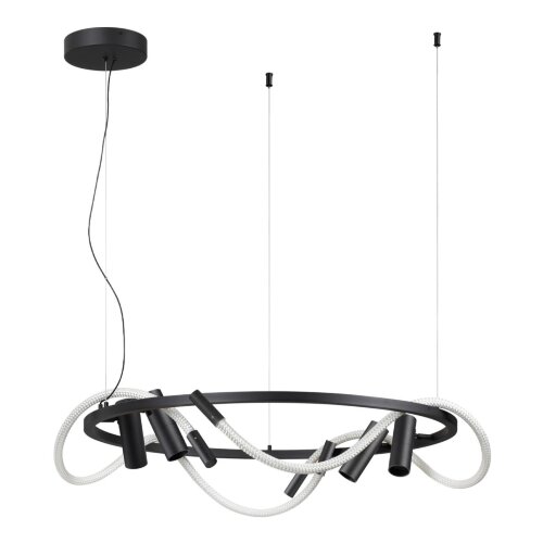 Люстра подвесная «ODEON LIGHT» 4391/55L, серия: CORDA (крепление на планке). Фото 1.