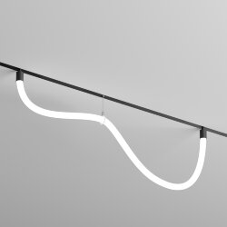 Гибкий рассеивающий матовый светильник SMART RAY 18W DIM 3000K-6000K, длина плафона 1.5м, черный, Denkirs DK8060-BK