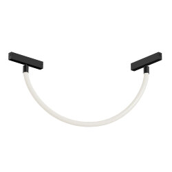 Гибкий рассеивающий матовый светильник SMART RAY 18W DIM 3000K-6000K, длина плафона 1.5м, черный, Denkirs DK8060-BK