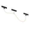 DK8060-BK Гибкий рассеивающий матовый светильник SMART RAY 18W DIM 3000K-6000K, длина плафона 1.5м, черный. Фото 6
