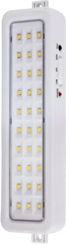 Светильник светодиодный LA-112 30LED 220В аккумуляторный Li-ion бел. Camelion 13149 - фото