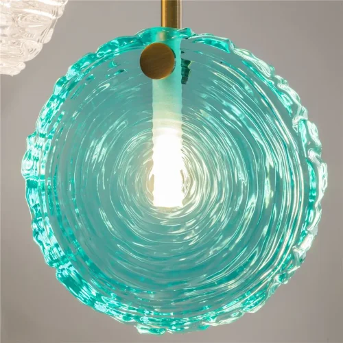 Подвесной светильник Frozen G4х7 (Латунь) - фото 15