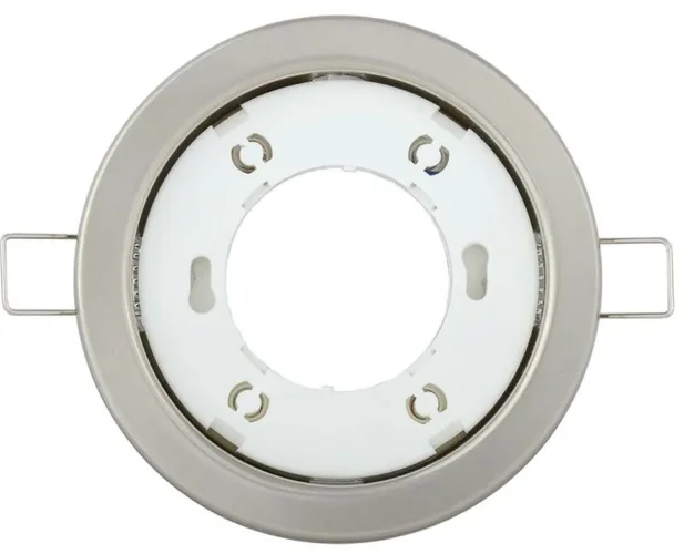 Светильник точечный GX53 встраив. матов. хром. IEK LUVB0-GX53-1-K27 - фото