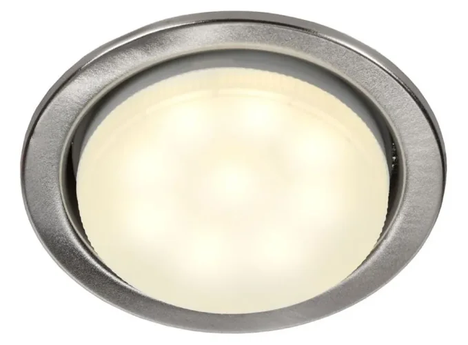 Светильник точечный GX53 встраив. матов. хром. IEK LUVB0-GX53-1-K27 - фото 3