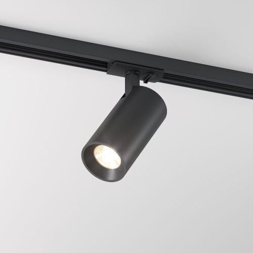 Basic System Comel Трековый поворотный светильник 10W 4200K черный - фото 1