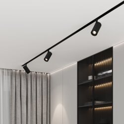 Basic System Comel Трековый поворотный светильник 10W 4200K черный 85210/01