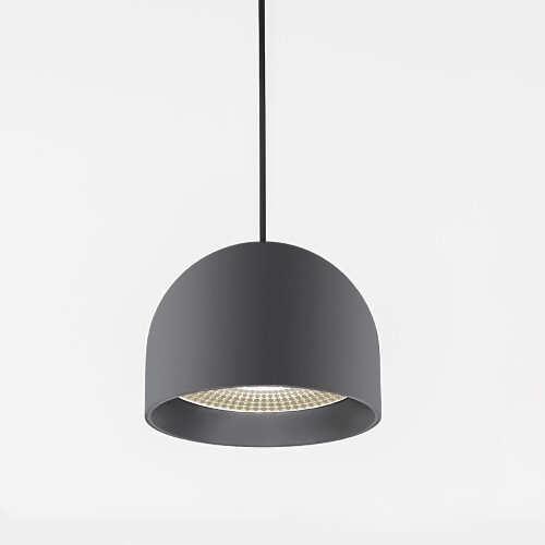 Подвесной светодиодный светильник Uno 8W 4000K графит - фото 1