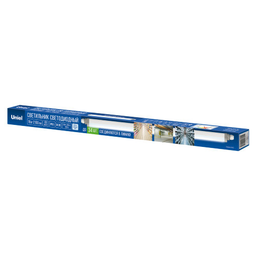 ULO-T20-18W-6500K-L60 IP65 GREY LINKABLE Светильник линейный светодиодный накладной-подвесной, соединяемый, Дневной свет 6500K, 2160 Лм, Цвет серый - фото 10