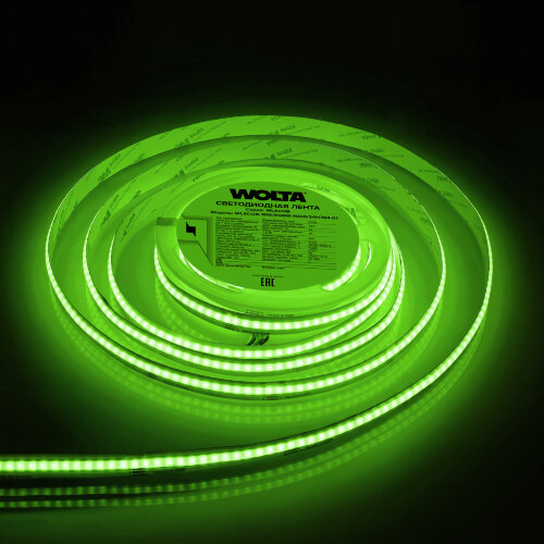 Светодиодная лента WOLTA WLSCOB-19W/RGBW-4000/24H784-01 COB 19Вт RGB+4000К 24B IP20 900лм/м 784led/м 12мм - фото 4.