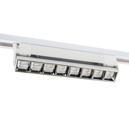 ULB-Q283 20W-4000K WHITE Светильник-прожектор светодиодный трековый, Линейный, 1600 Лм, Белый свет 4000К, Корпус белый - фото 3