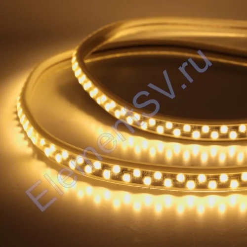 Светодиодная лента 405WW 220V 4040 160 Led/m warm white IP68 - фото 3.