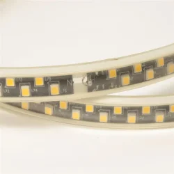 Светодиодная лента 405WW 220V 4040 160 Led/m warm white IP68