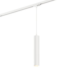 Трековый светильник IP 20, 15 Вт, GU10, белый, алюминий, Denkirs DK6210-WH