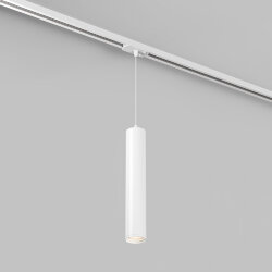 Трековый светильник IP 20, 15 Вт, GU10, белый, алюминий, Denkirs DK6210-WH