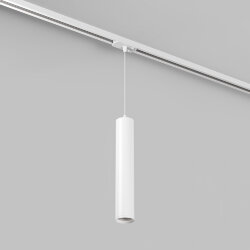 Трековый светильник IP 20, 15 Вт, GU10, белый, алюминий, Denkirs DK6210-WH