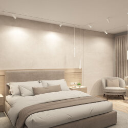 Трековый светильник IP 20, 15 Вт, GU10, белый, алюминий, Denkirs DK6210-WH