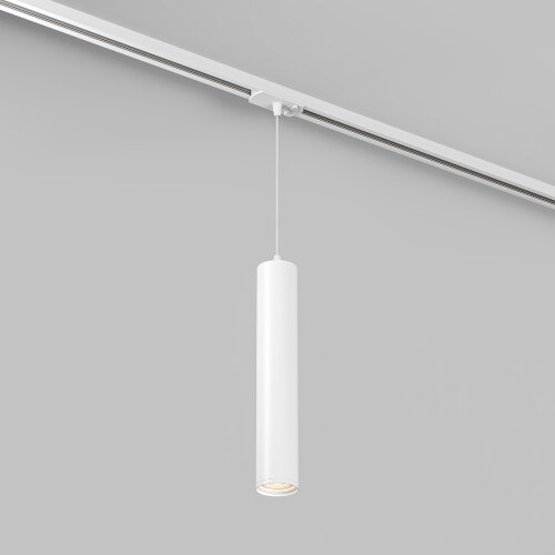 DK6210-WH Трековый светильник IP 20, 15 Вт, GU10, белый, алюминий.