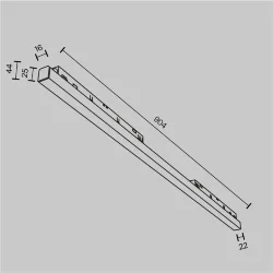 Трековый светильник Basis Exility 2700-6000K 30Вт 120° Dim Smart (Белый)
