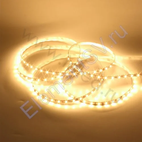 Светодиодная лента LUX class, 2835, 60led/m, warm white, 12V, IP20, CRI>90, A206 - фото 2.