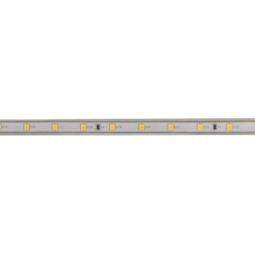 ULS-Q325 2835-60LED-m-10mm-IP67-220V-6W-m-50M-WW Светодиодная гибкая герметичная лента Volpe, В ПВХ трубке, Упаковка бобина 50 м, IP67, Угол излучения 120, Кратность резки 1 м, Теплый белый свет. - фото 2