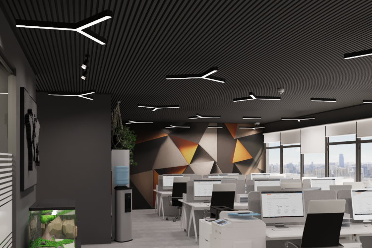 Светильник WOLTA PRO КОНТУР ТРИНИТИ ДСО03-108-801-4К-Б Матовый - фото 5.