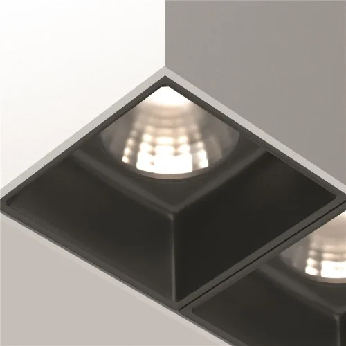 Потолочный светильник Alfa LED 4000K 2x12W 45° (Белый) - фото 6