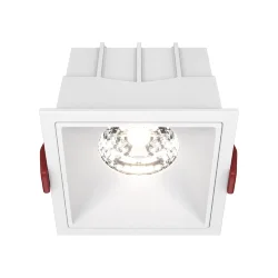 Встраиваемый светильник Альфа / Alfa LED 15 Вт 4000 К 36° с функцией диммирования (Белый) DL043-01-15W4K-D-SQ-W