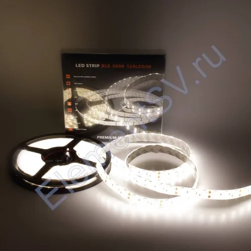 Светодиодная лента Class Premium, 5050, 120 led/m, Day White, 24V, IP65, А12 - фото 2.